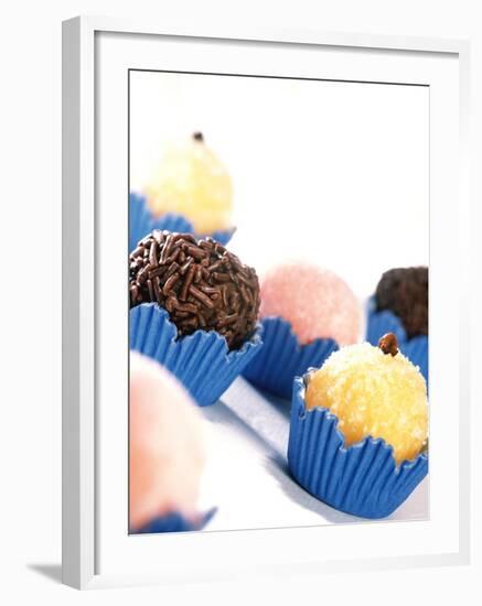 Brazilian Sweets: Beijinho, Brigadeiro, Bicho-De-Pe-Thomas Kremer-Framed Photographic Print