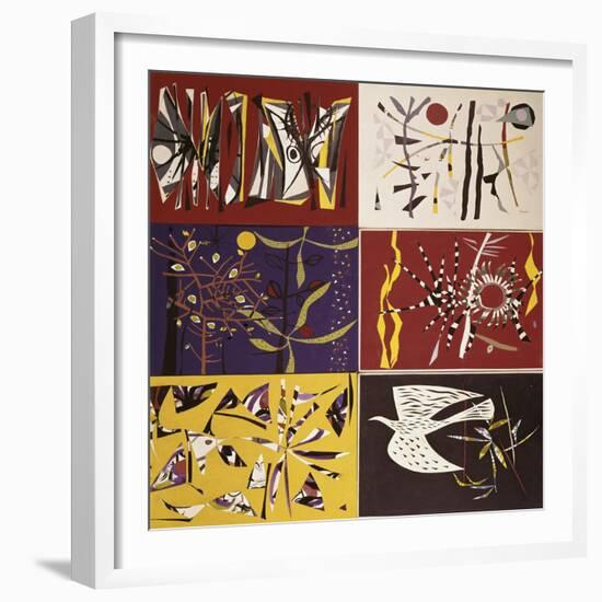 Brazilian Tapestry-null-Framed Giclee Print