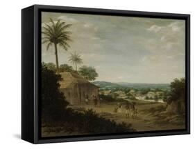 Brazilian Village-Frans Jansz Post-Framed Stretched Canvas