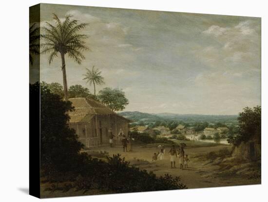 Brazilian Village-Frans Jansz Post-Stretched Canvas