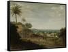 Brazilian Village-Frans Jansz Post-Framed Stretched Canvas