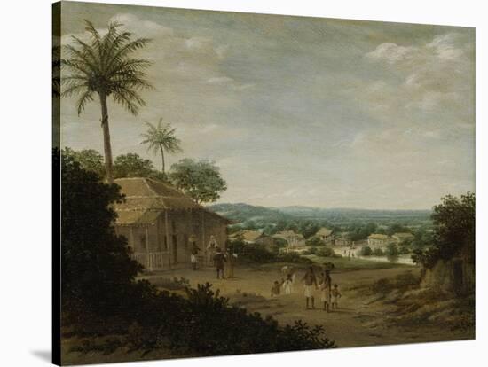 Brazilian Village-Frans Jansz Post-Stretched Canvas