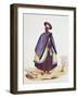 Brazilian Woman Wrapped Up in Two Mantel Blankets with Pendants as Symbol of Her Status, 1775-Carlos Juliao-Framed Giclee Print