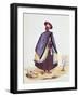 Brazilian Woman Wrapped Up in Two Mantel Blankets with Pendants as Symbol of Her Status, 1775-Carlos Juliao-Framed Giclee Print