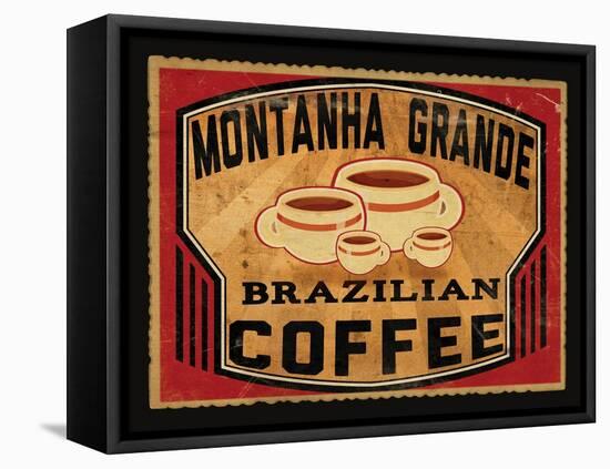 Brazillian Coffee-Jason Giacopelli-Framed Stretched Canvas