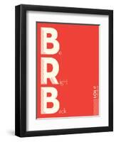 Brb-J.J. Brando-Framed Art Print