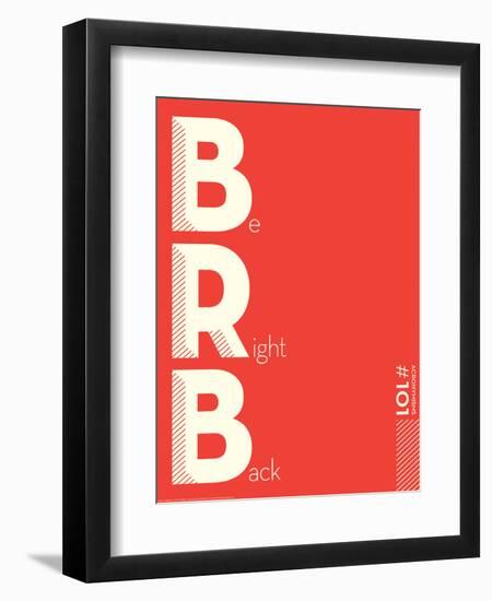 Brb-J.J. Brando-Framed Art Print