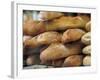 Bread and Baguettes in Boulangerie in Town Centre, Lille, Flanders, Nord, France-David Hughes-Framed Photographic Print