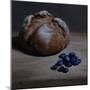 Bread and Blueberries, 2008-James Gillick-Mounted Giclee Print