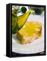 Bread and Olive Oil, Tuscany, Italy, Europe-null-Framed Stretched Canvas