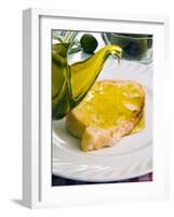 Bread and Olive Oil, Tuscany, Italy, Europe-null-Framed Photographic Print