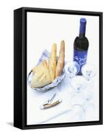 Bread and Wine-Peter Medilek-Framed Stretched Canvas