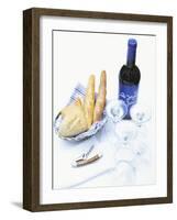 Bread and Wine-Peter Medilek-Framed Photographic Print