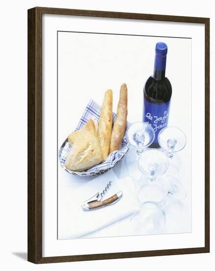 Bread and Wine-Peter Medilek-Framed Photographic Print