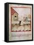 Bread Baking from Theatrum Sanitatis-null-Framed Stretched Canvas