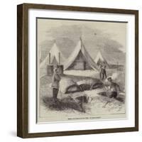 Bread-Baking in the Field at Aldershott-null-Framed Giclee Print