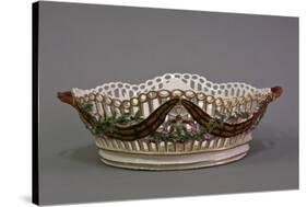 Bread Basket from the Porcelain Dinner Service of the Order of Saint George the Triumphant-Gavriil Ignatievich Kozlov-Stretched Canvas