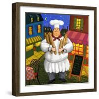 Bread Chef Master-Frank Harris-Framed Giclee Print