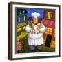 Bread Chef Master-Frank Harris-Framed Giclee Print