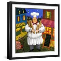 Bread Chef Master-Frank Harris-Framed Giclee Print