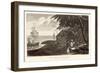 Bread Fruit Taken onto H.M.S. Bounty by Captain Bligh-Lester-Framed Art Print