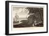 Bread Fruit Taken onto H.M.S. Bounty by Captain Bligh-Lester-Framed Art Print