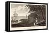 Bread Fruit Taken onto H.M.S. Bounty by Captain Bligh-Lester-Framed Stretched Canvas