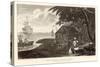 Bread Fruit Taken onto H.M.S. Bounty by Captain Bligh-Lester-Stretched Canvas