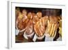 Bread in a Bakery Window-Cora Niele-Framed Giclee Print