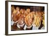 Bread in a Bakery Window-Cora Niele-Framed Giclee Print