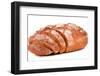 Bread Isolated on White-Yastremska-Framed Photographic Print