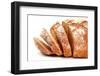 Bread Isolated on White-Yastremska-Framed Photographic Print