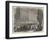 Bread Riot, in the Rue Du Faubourg St Antoine, at Paris-null-Framed Giclee Print