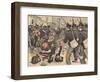 Bread Riots, Milano-null-Framed Art Print