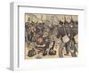 Bread Riots, Milano-null-Framed Art Print