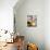 Bread, Rolls and Olives in a Moroccan Shop-Jean Cazals-Mounted Photographic Print displayed on a wall