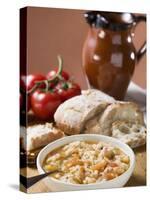 Bread Soup with Tomatoes-null-Stretched Canvas