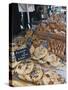 Bread Stall at the Italian Market at Walton-On-Thames, Surrey, England, United Kingdom, Europe-Hazel Stuart-Stretched Canvas