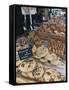 Bread Stall at the Italian Market at Walton-On-Thames, Surrey, England, United Kingdom, Europe-Hazel Stuart-Framed Stretched Canvas