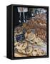 Bread Stall at the Italian Market at Walton-On-Thames, Surrey, England, United Kingdom, Europe-Hazel Stuart-Framed Stretched Canvas