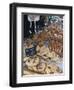 Bread Stall at the Italian Market at Walton-On-Thames, Surrey, England, United Kingdom, Europe-Hazel Stuart-Framed Photographic Print