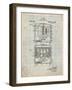 Bread Toaster Patent-Cole Borders-Framed Art Print