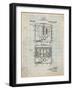 Bread Toaster Patent-Cole Borders-Framed Art Print