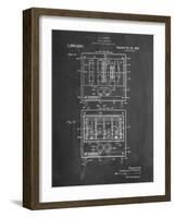 Bread Toaster Patent-null-Framed Art Print