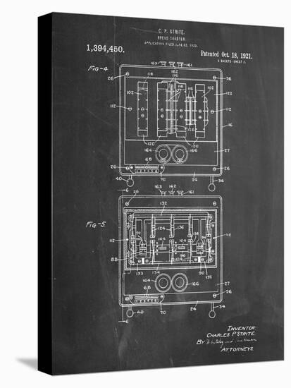 Bread Toaster Patent-null-Stretched Canvas