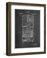 Bread Toaster Patent-null-Framed Art Print