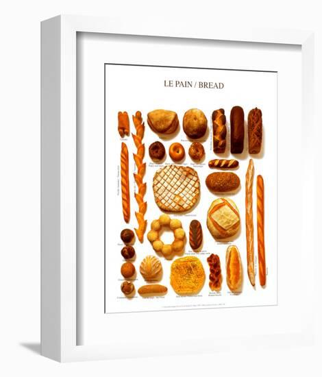 Bread-null-Framed Art Print