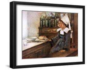 Bread-Mortimer Menpes-Framed Art Print