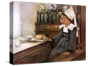 Bread-Mortimer Menpes-Stretched Canvas