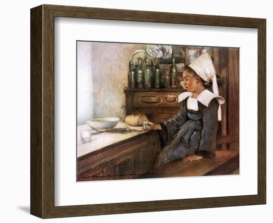 Bread-Mortimer Menpes-Framed Art Print